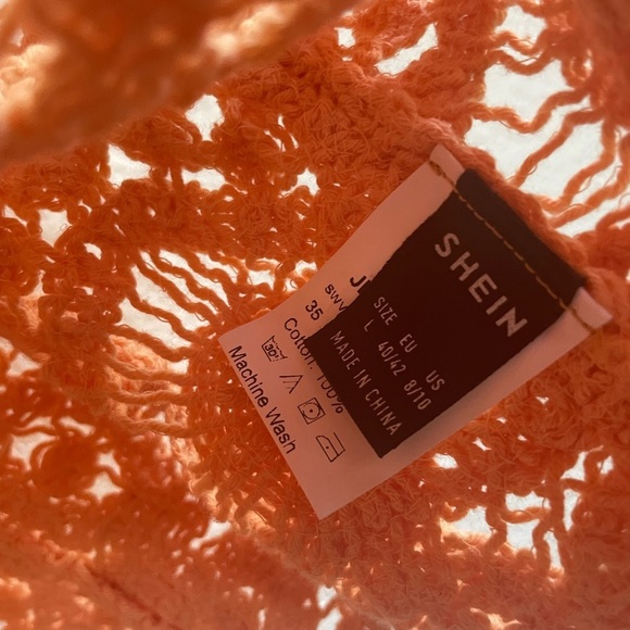 Shein | Crochet cropped tank cover up one size - Picture 8 of 8